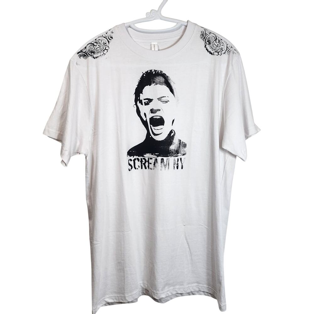 White t-shirt, one of a kind